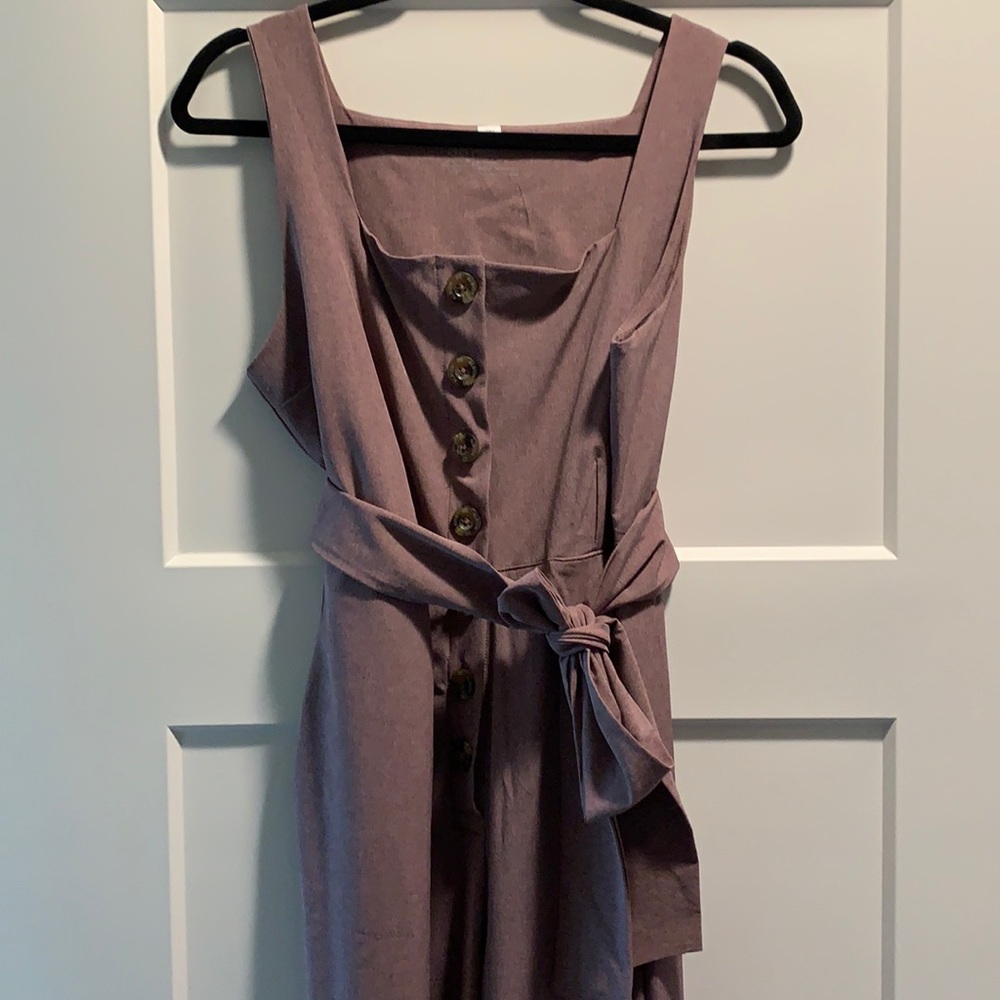 Albion Button Up Overall Jumpsuit